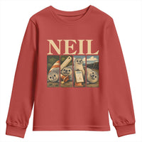 Funny Neil The Seal Youth Sweatshirt Viral Ocean Animal Meme Graphic