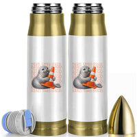 Neil The Seal Groovy Bullet Tumbler Retro Vintage Cute Seal Lover Graphic