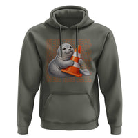 Neil The Seal Groovy Hoodie Retro Vintage Cute Seal Lover Graphic