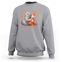 Neil The Seal Groovy Sweatshirt Retro Vintage Cute Seal Lover Graphic