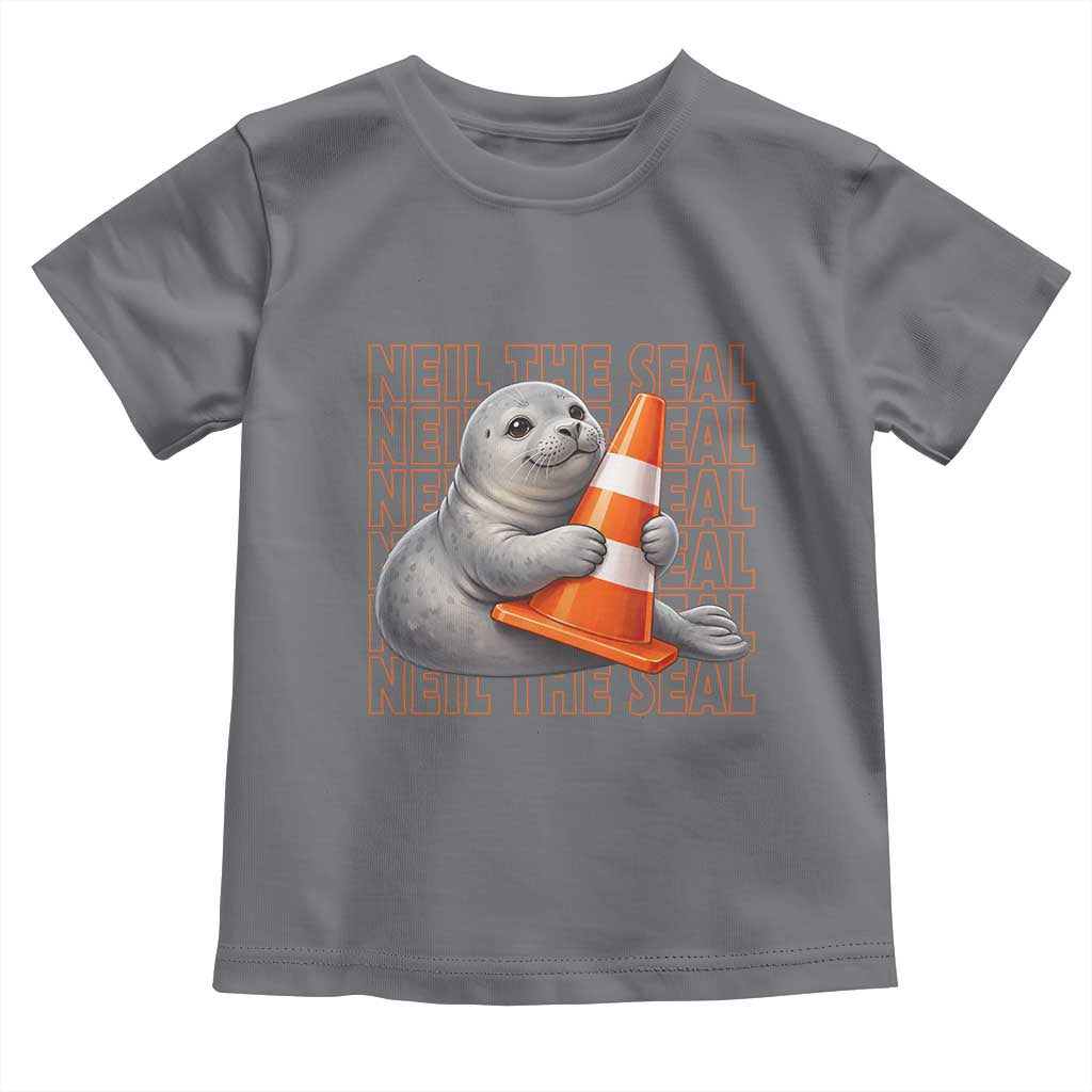 Neil The Seal Groovy Toddler T Shirt Retro Vintage Cute Seal Lover Graphic