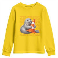 Neil The Seal Groovy Youth Sweatshirt Retro Vintage Cute Seal Lover Graphic