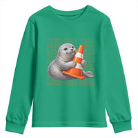 Neil The Seal Groovy Youth Sweatshirt Retro Vintage Cute Seal Lover Graphic