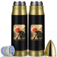 Vintage Japanese Art Samurai Warrior Black Cat Bullet Tumbler Ukiyoe Style Boop Meme