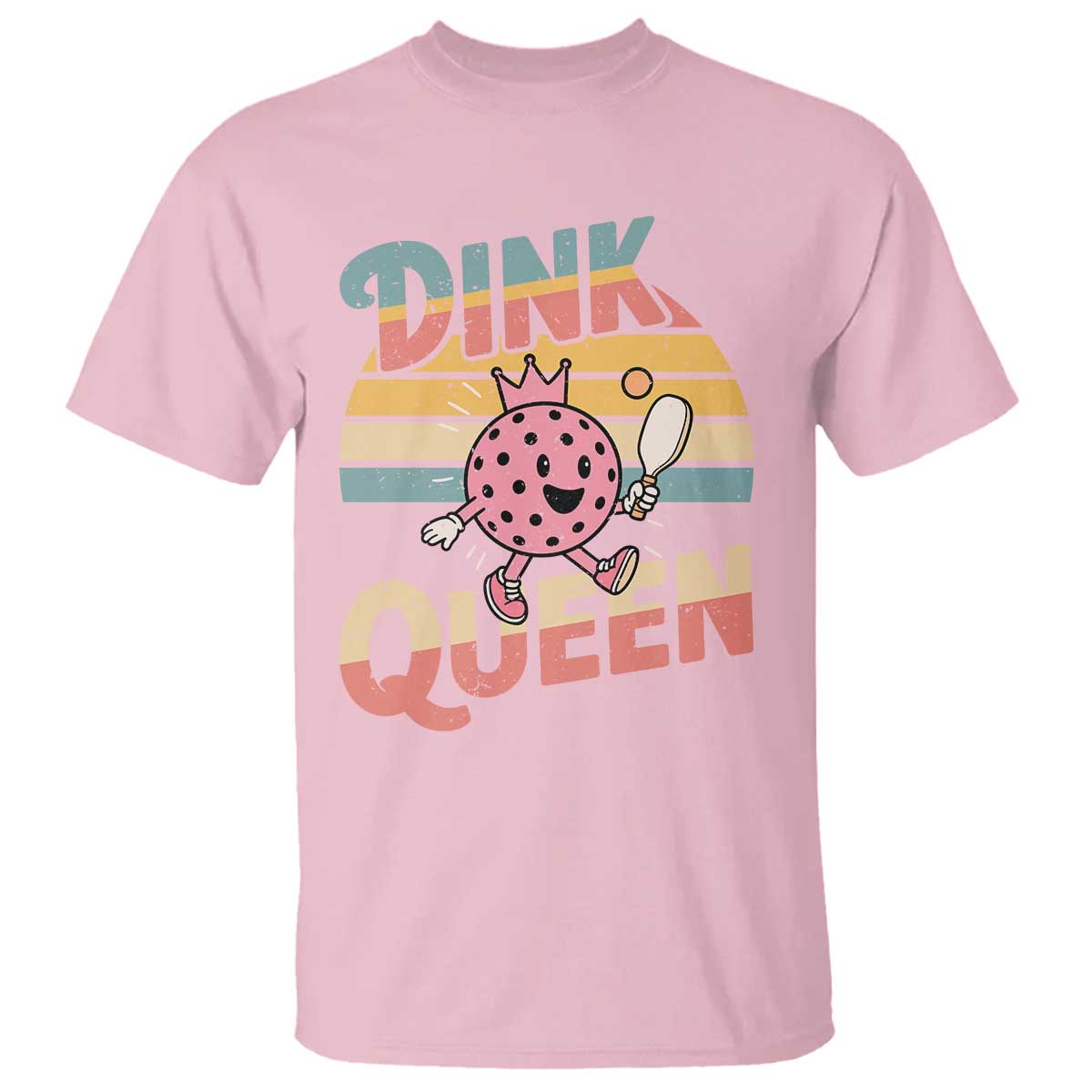 Pickleball Girl Lover T Shirt Dink Queen - Wonder Print Shop