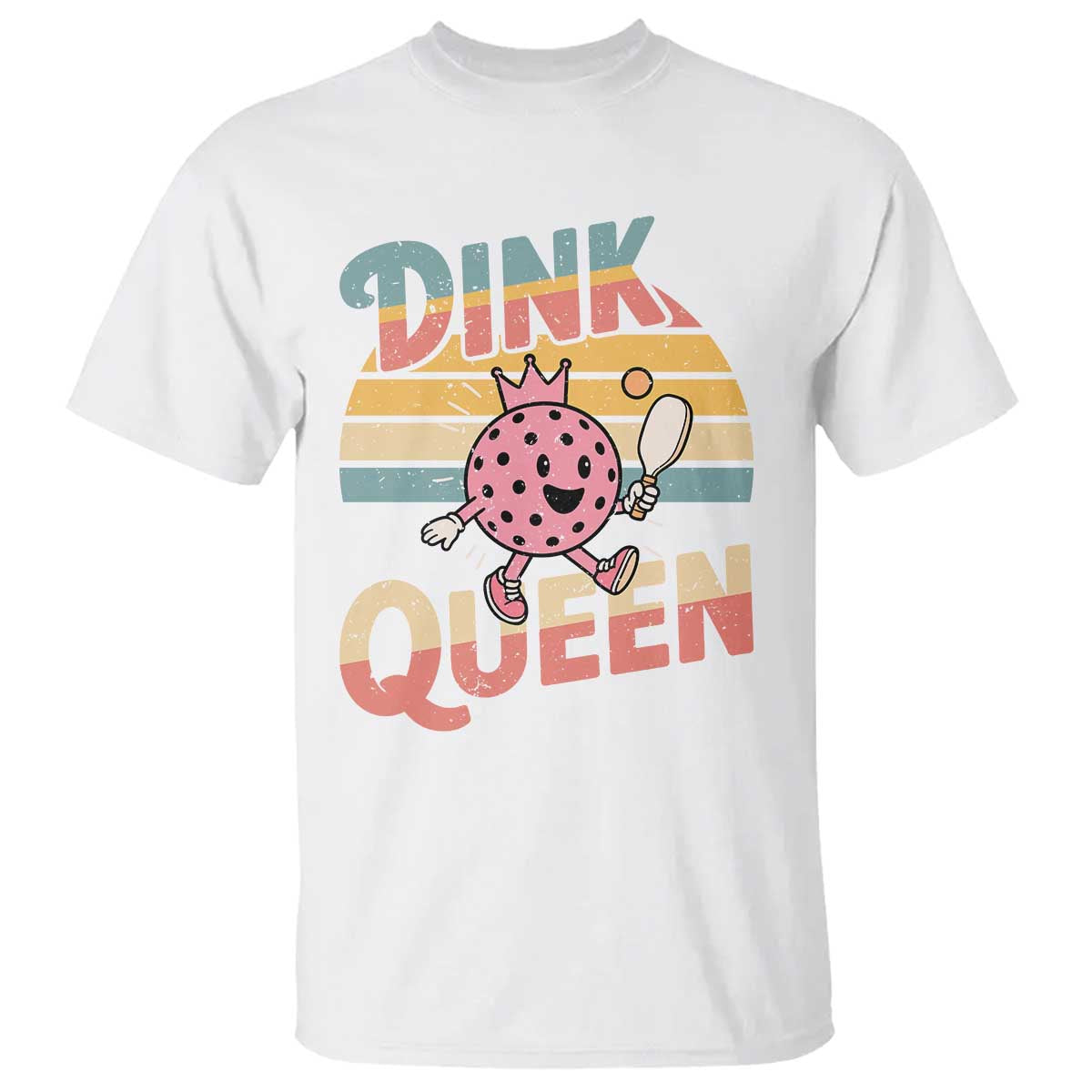 Pickleball Girl Lover T Shirt Dink Queen - Wonder Print Shop