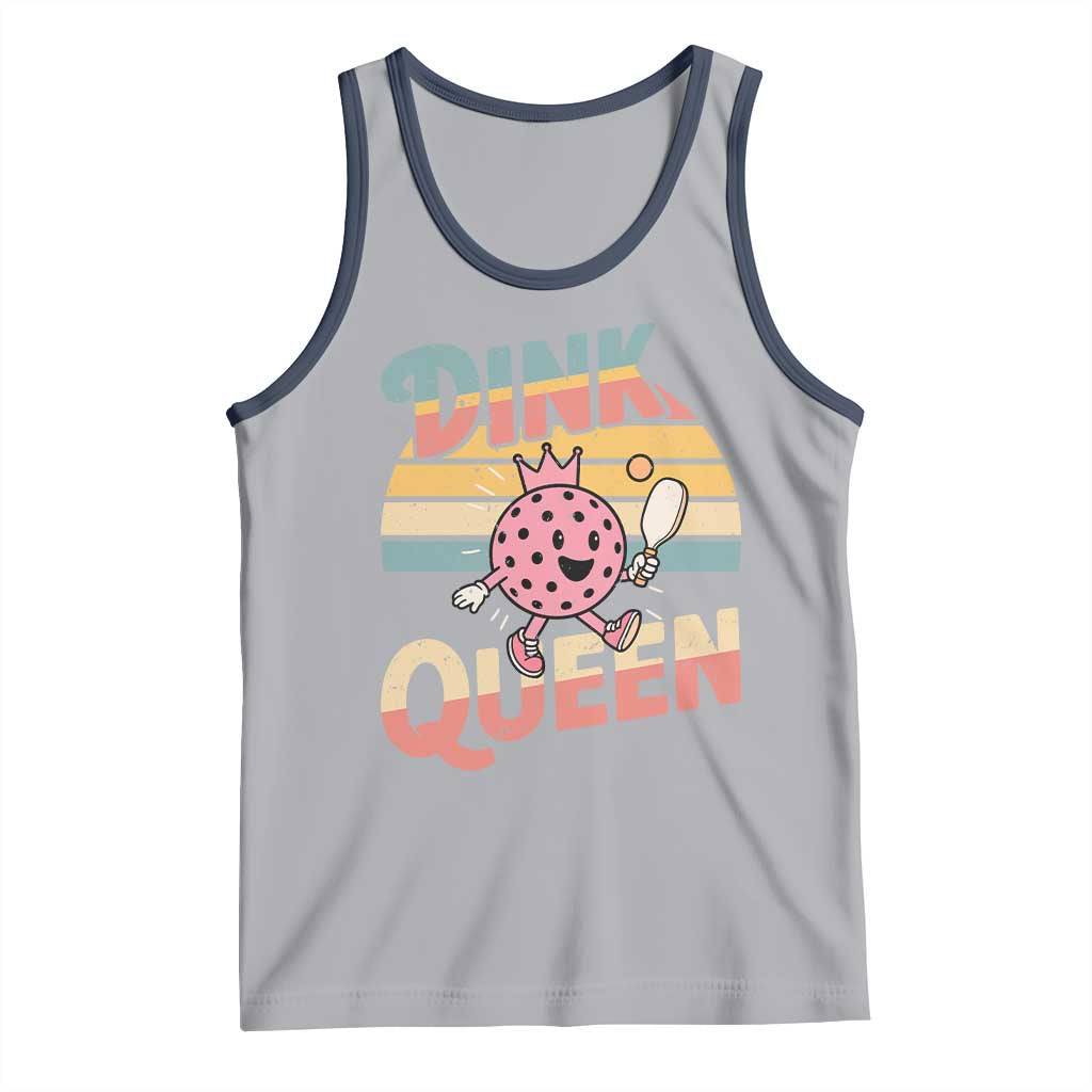 Pickleball Girl Lover Tank Top Dink Queen - Wonder Print Shop