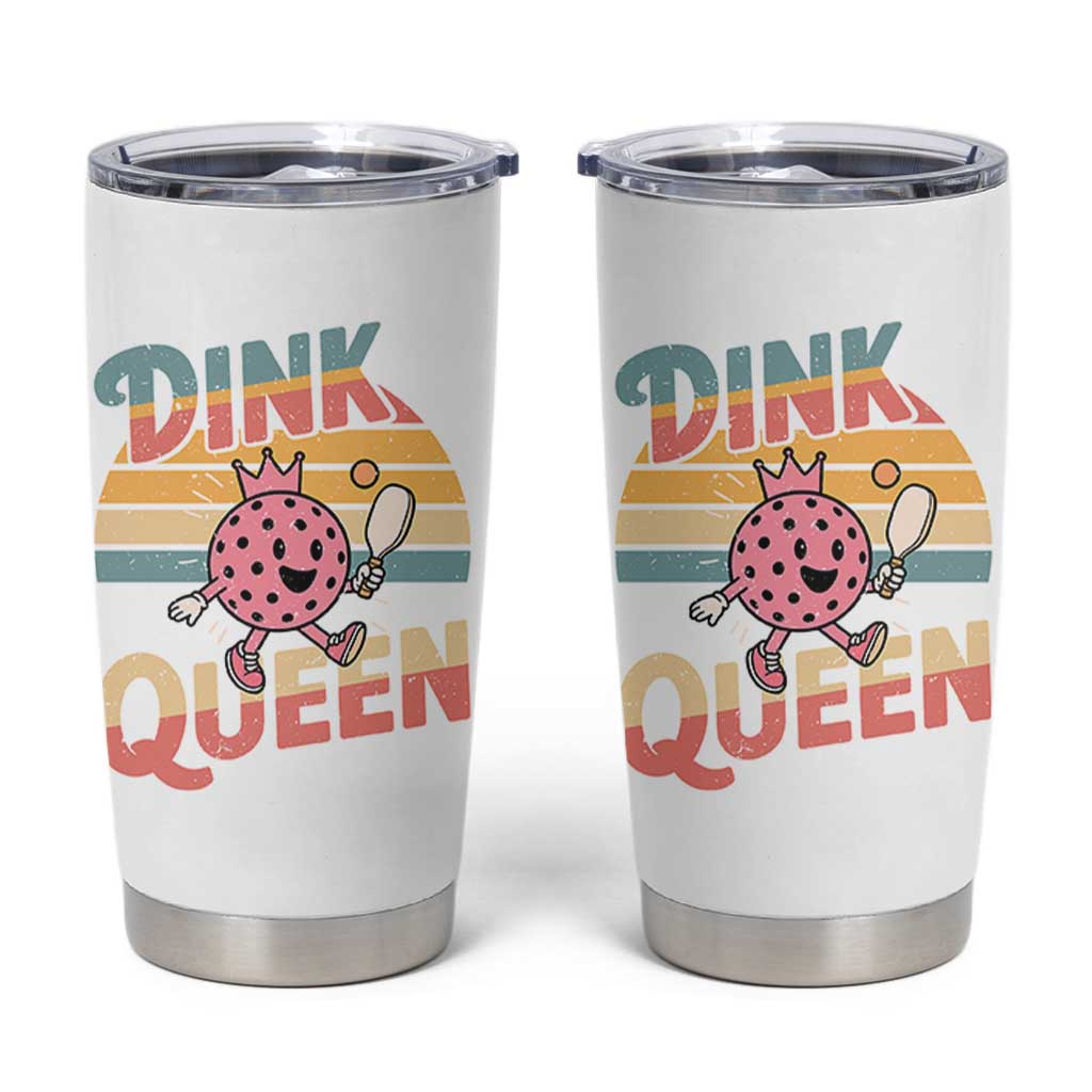 Pickleball Girl Lover Tumbler Cup Dink Queen