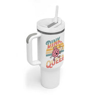 Pickleball Girl Lover Tumbler With Handle Dink Queen