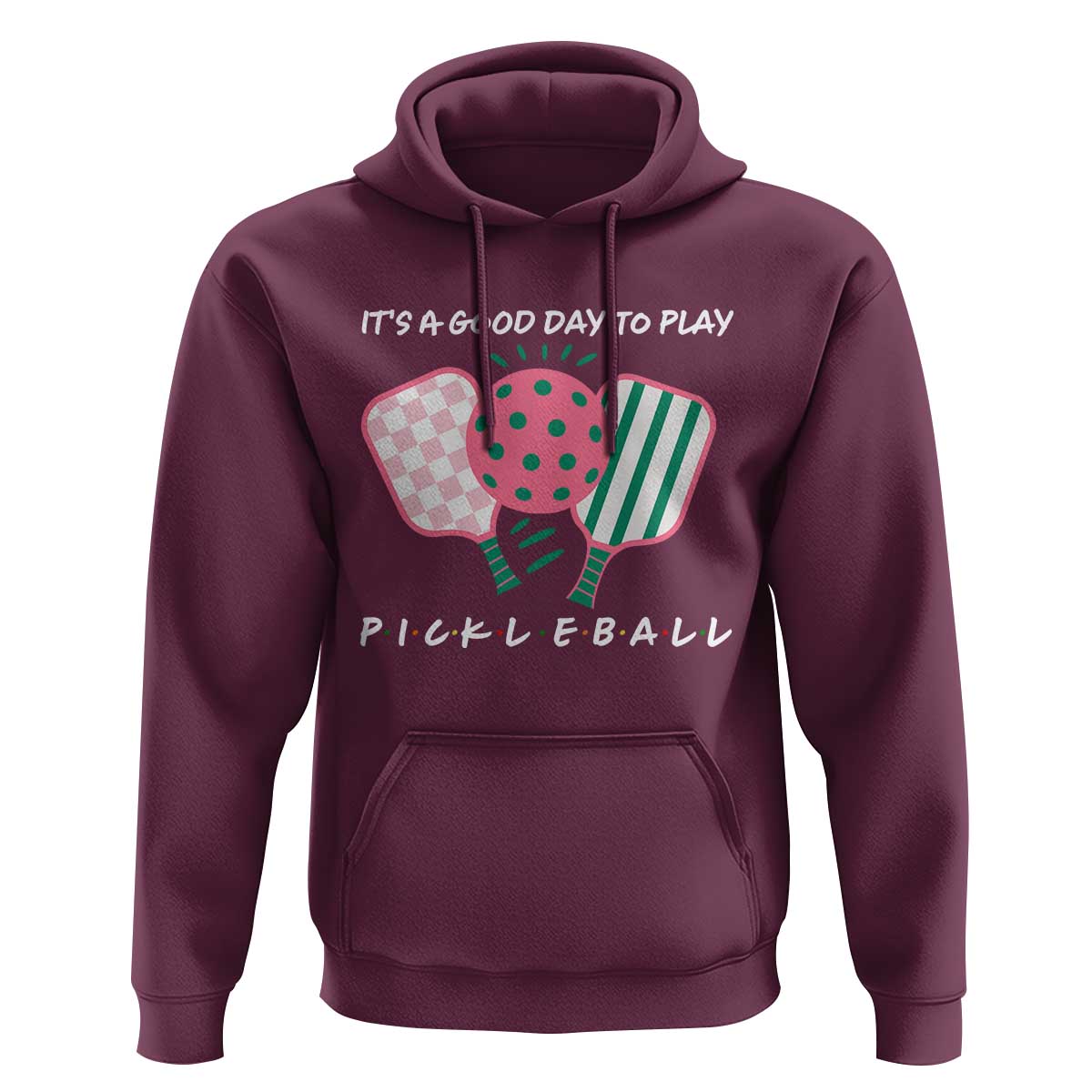 Pickleball Girl Lover Hoodie It Is A Good Day To Play Quote - Wonder Print Shop