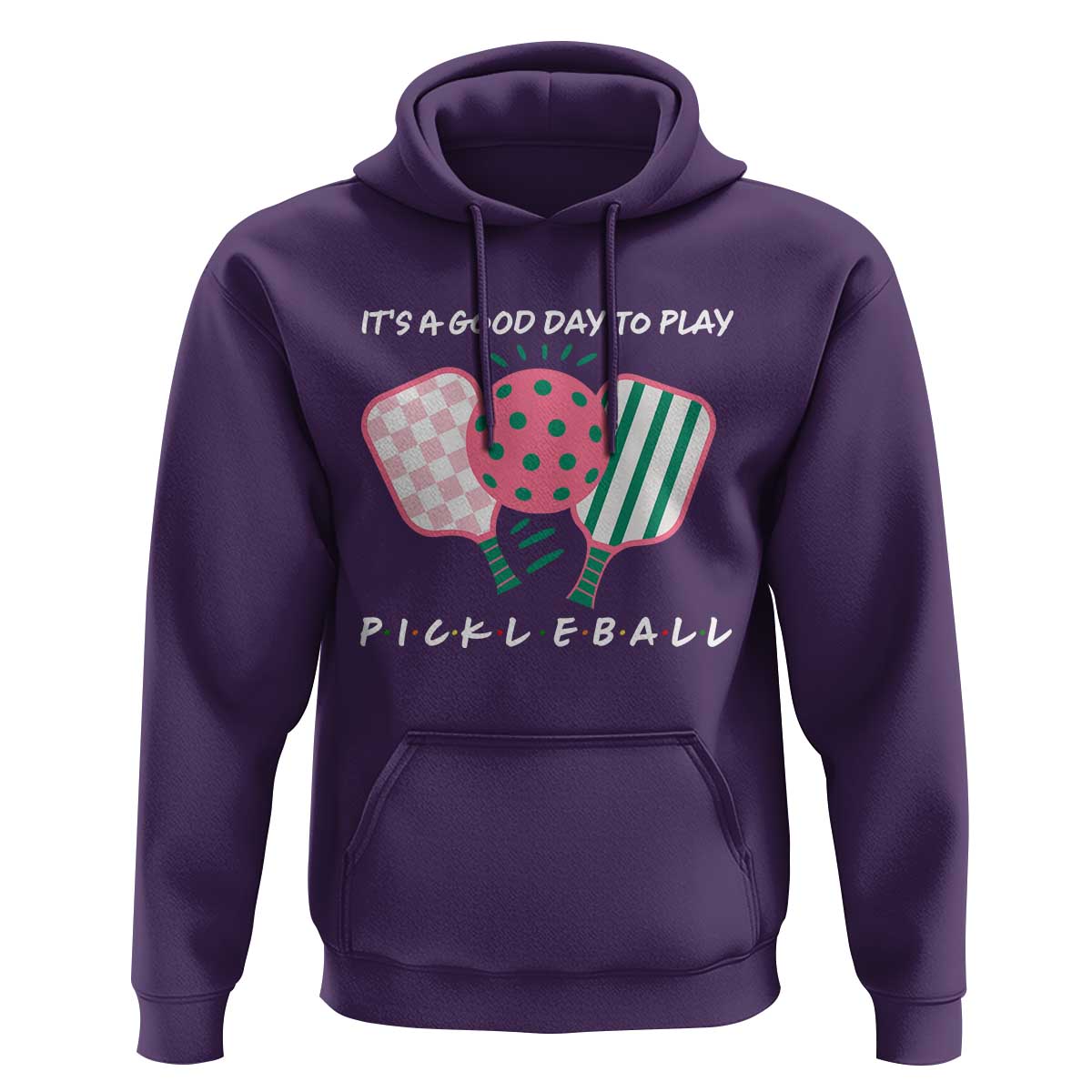 Pickleball Girl Lover Hoodie It Is A Good Day To Play Quote - Wonder Print Shop