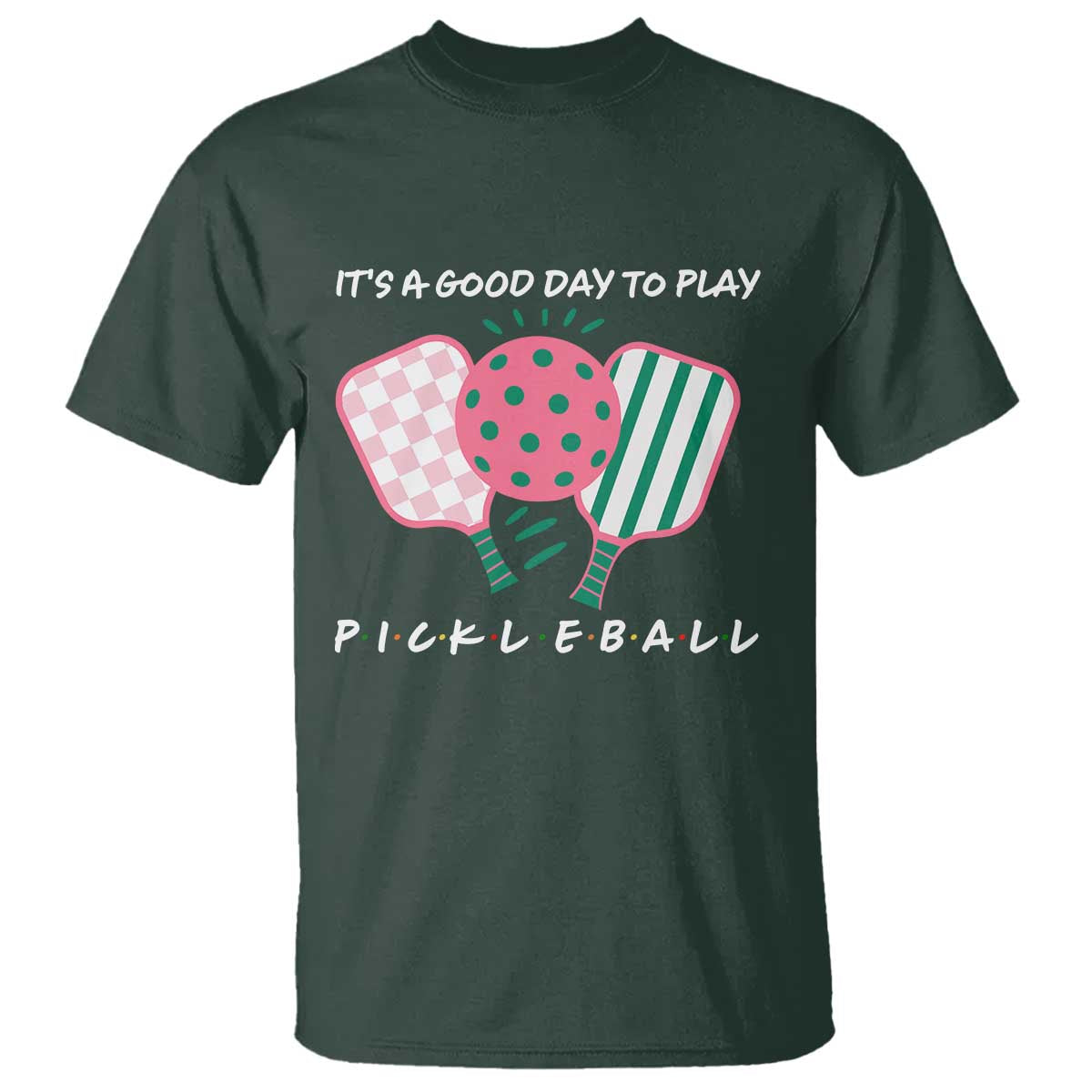 Pickleball Girl Lover T Shirt It Is A Good Day To Play Quote - Wonder Print Shop