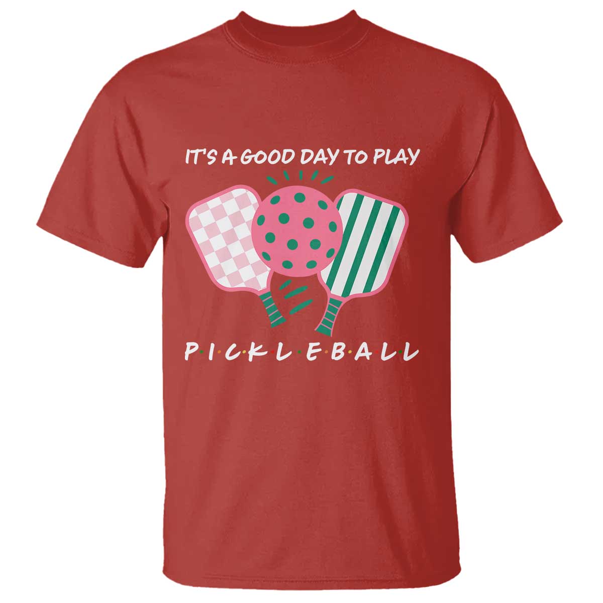 Pickleball Girl Lover T Shirt It Is A Good Day To Play Quote - Wonder Print Shop