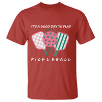 Pickleball Girl Lover T Shirt It Is A Good Day To Play Quote - Wonder Print Shop