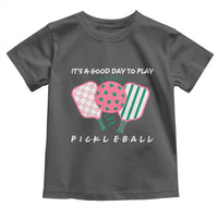 Pickleball Girl Lover Toddler T Shirt It Is A Good Day To Play Quote - Wonder Print Shop