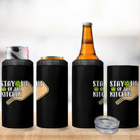 Funny Pickleball 4 in 1 Can Cooler Tumbler Stay Out Of The Kitchen