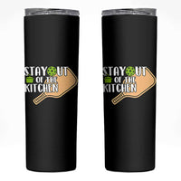 Funny Pickleball Skinny Tumbler Stay Out Of The Kitchen
