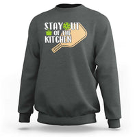 Funny Pickleball Sweatshirt Stay Out Of The Kitchen - Wonder Print Shop