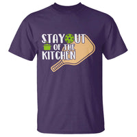 Funny Pickleball T Shirt Stay Out Of The Kitchen - Wonder Print Shop