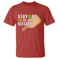 Funny Pickleball T Shirt Stay Out Of The Kitchen - Wonder Print Shop