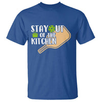 Funny Pickleball T Shirt Stay Out Of The Kitchen - Wonder Print Shop