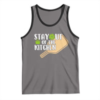 Funny Pickleball Tank Top Stay Out Of The Kitchen - Wonder Print Shop