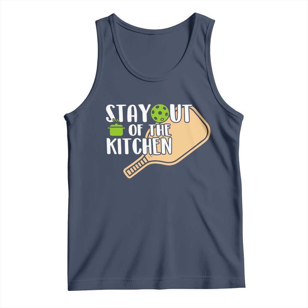 Funny Pickleball Tank Top Stay Out Of The Kitchen - Wonder Print Shop