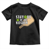 Funny Pickleball Toddler T Shirt Stay Out Of The Kitchen - Wonder Print Shop