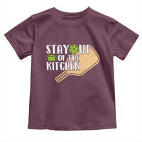 Funny Pickleball Toddler T Shirt Stay Out Of The Kitchen - Wonder Print Shop