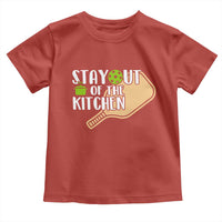 Funny Pickleball Toddler T Shirt Stay Out Of The Kitchen - Wonder Print Shop