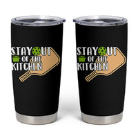Funny Pickleball Tumbler Cup Stay Out Of The Kitchen