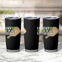 Funny Pickleball Tumbler Cup Stay Out Of The Kitchen