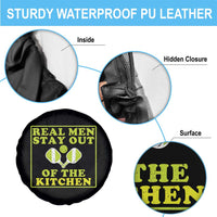 Funny Pickleball Spare Tire Cover Stay Out Of The Kitchen For Men - Wonder Print Shop