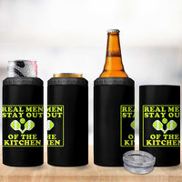 Funny Pickleball 4 in 1 Can Cooler Tumbler Stay Out Of The Kitchen For Men