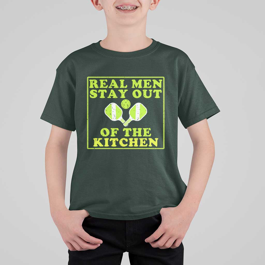 Funny Pickleball T Shirt For Kid Stay Out Of The Kitchen For Men - Wonder Print Shop