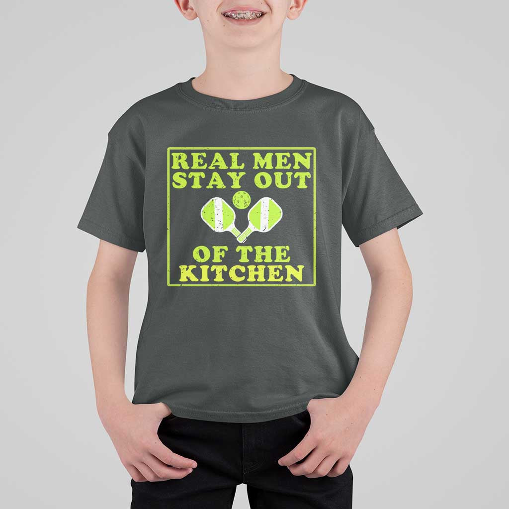 Funny Pickleball T Shirt For Kid Stay Out Of The Kitchen For Men - Wonder Print Shop