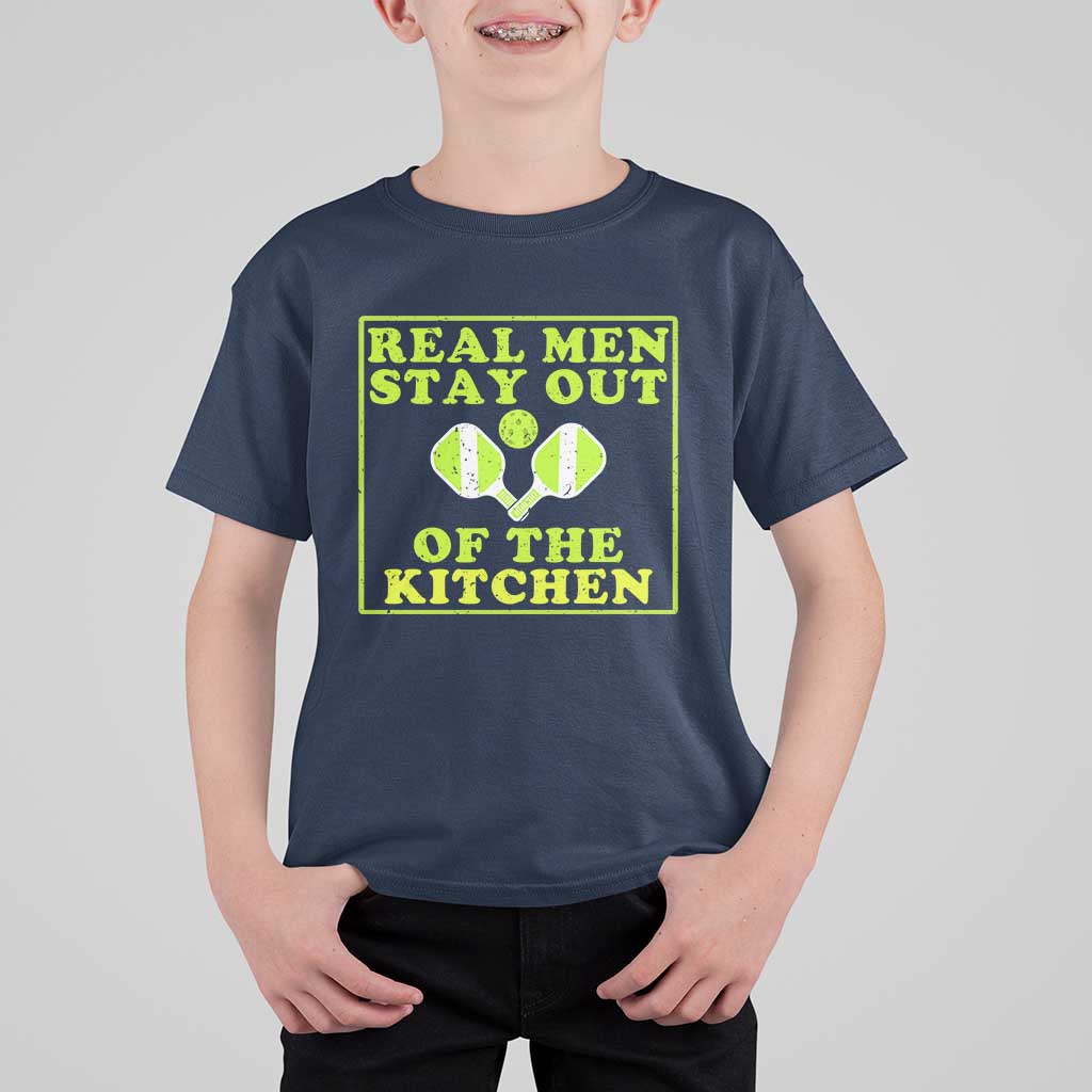 Funny Pickleball T Shirt For Kid Stay Out Of The Kitchen For Men - Wonder Print Shop