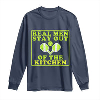 Funny Pickleball Long Sleeve Shirt Stay Out Of The Kitchen For Men - Wonder Print Shop