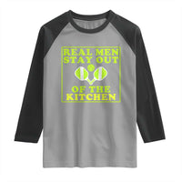 Funny Pickleball Raglan Shirt Stay Out Of The Kitchen For Men - Wonder Print Shop