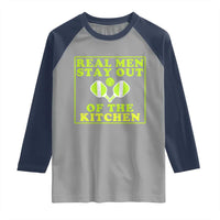 Funny Pickleball Raglan Shirt Stay Out Of The Kitchen For Men - Wonder Print Shop