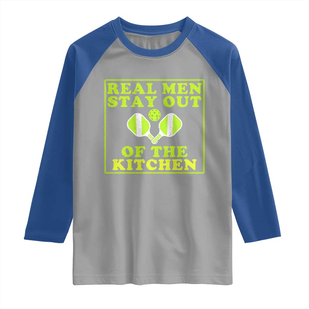 Funny Pickleball Raglan Shirt Stay Out Of The Kitchen For Men - Wonder Print Shop