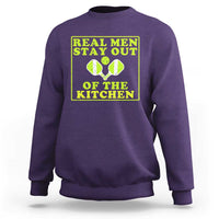 Funny Pickleball Sweatshirt Stay Out Of The Kitchen For Men - Wonder Print Shop