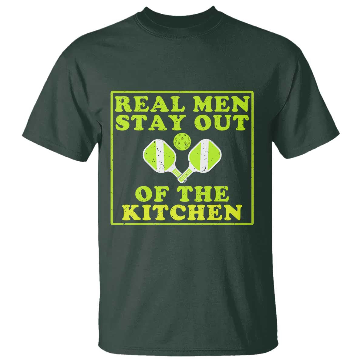 Funny Pickleball T Shirt Stay Out Of The Kitchen For Men - Wonder Print Shop