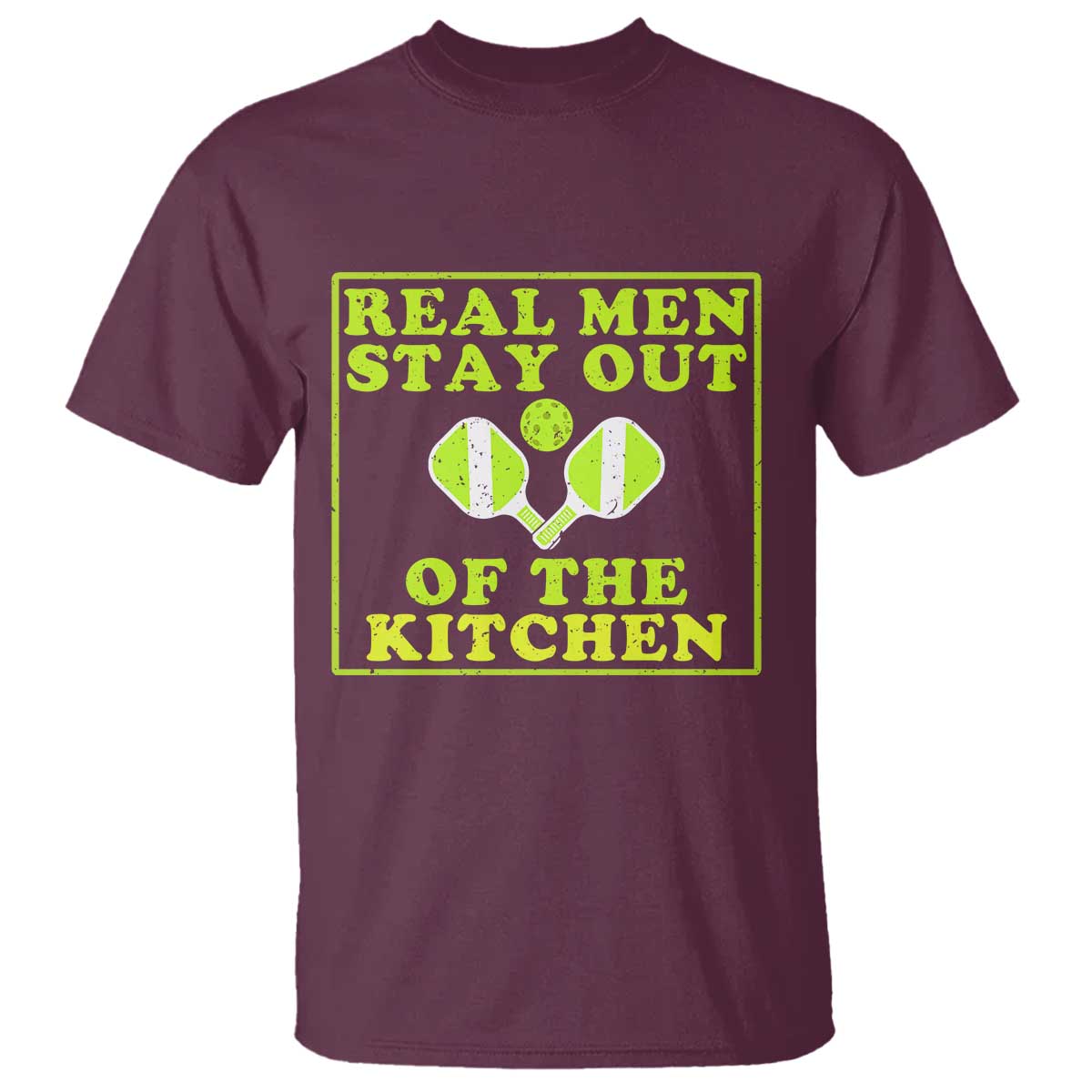 Funny Pickleball T Shirt Stay Out Of The Kitchen For Men - Wonder Print Shop