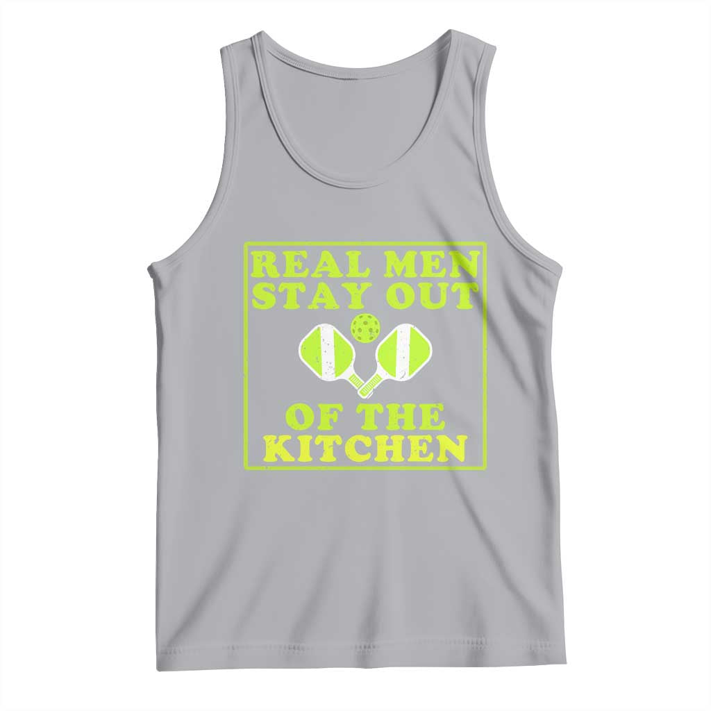 Funny Pickleball Tank Top Stay Out Of The Kitchen For Men - Wonder Print Shop