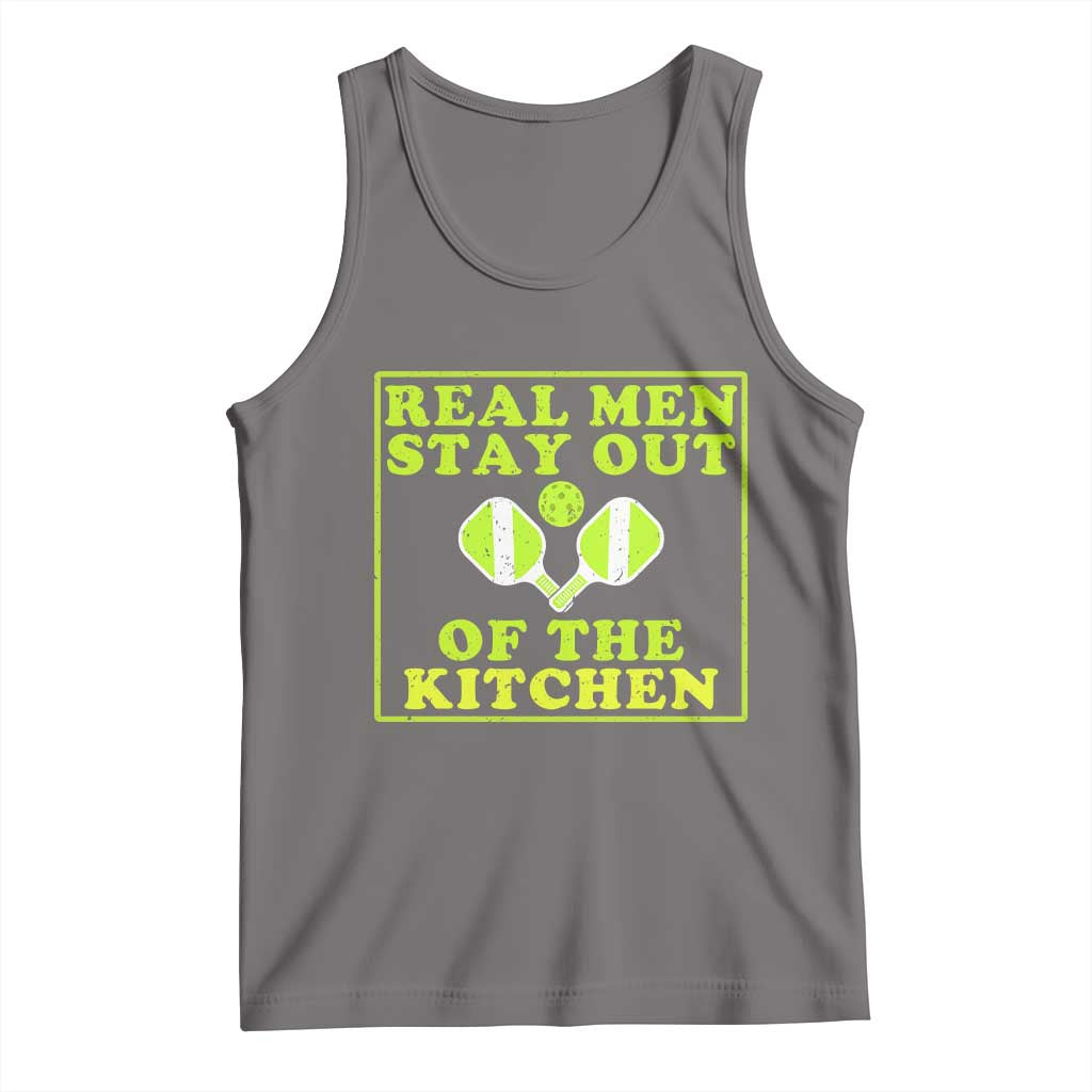Funny Pickleball Tank Top Stay Out Of The Kitchen For Men - Wonder Print Shop