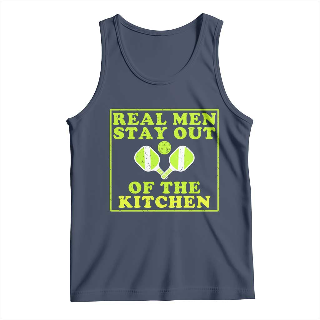 Funny Pickleball Tank Top Stay Out Of The Kitchen For Men - Wonder Print Shop