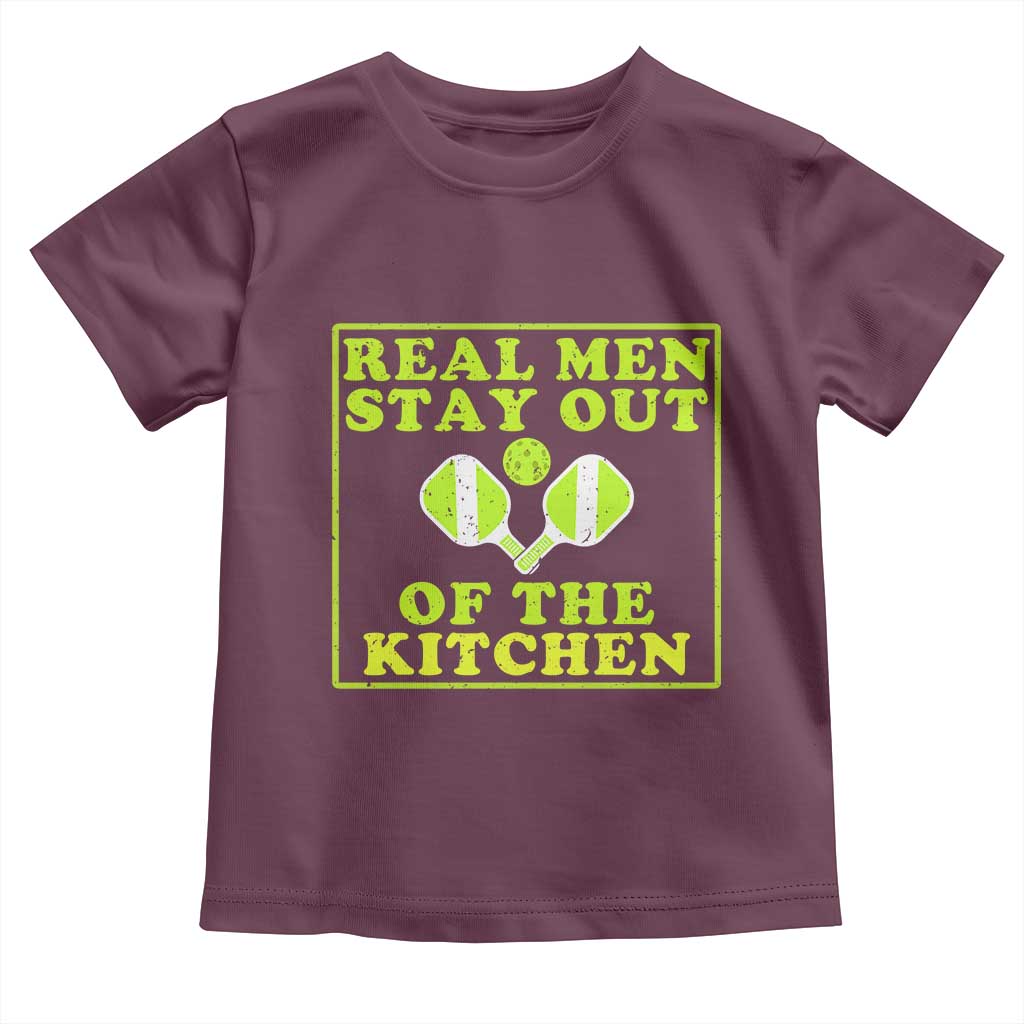 Funny Pickleball Toddler T Shirt Stay Out Of The Kitchen For Men - Wonder Print Shop
