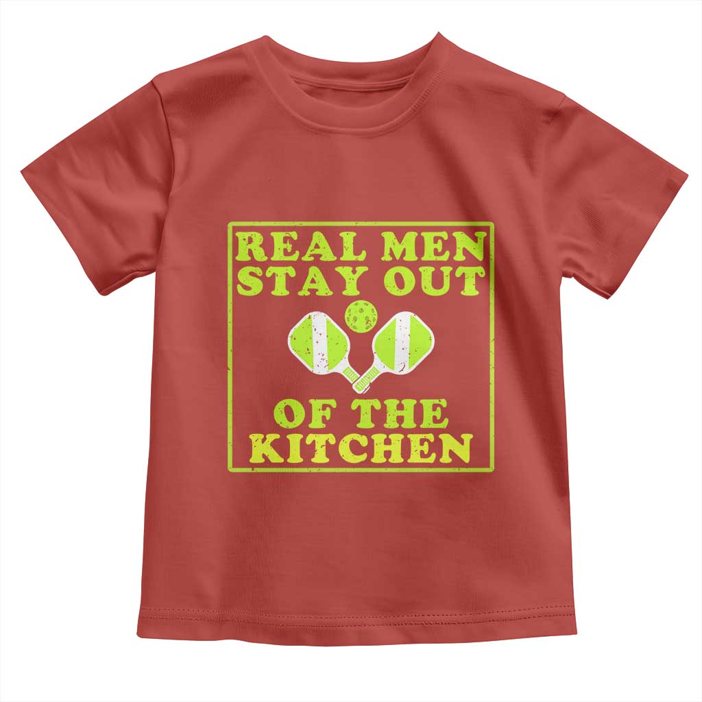 Funny Pickleball Toddler T Shirt Stay Out Of The Kitchen For Men - Wonder Print Shop