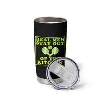 Funny Pickleball Tumbler Cup Stay Out Of The Kitchen For Men